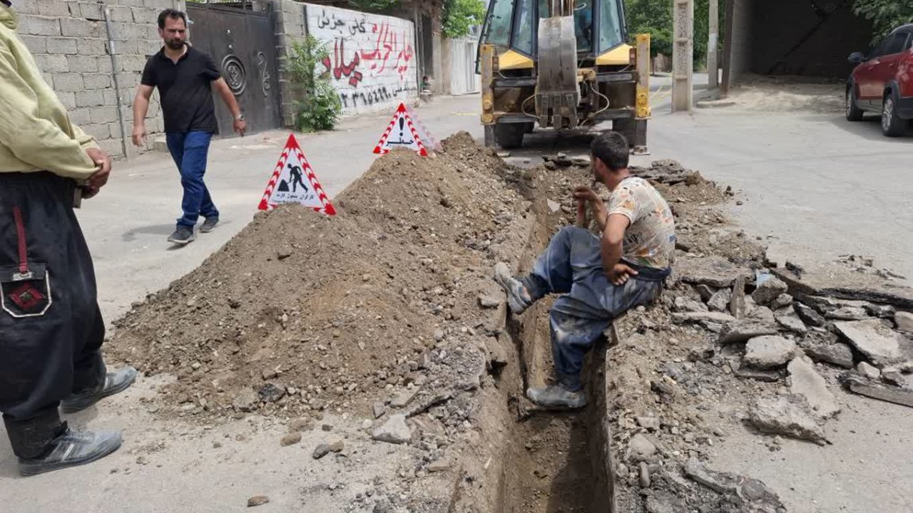 گسترش زیرساخت آبرسانی در البرز با توسعه ۲۵ هزار متر شبکه توزیع