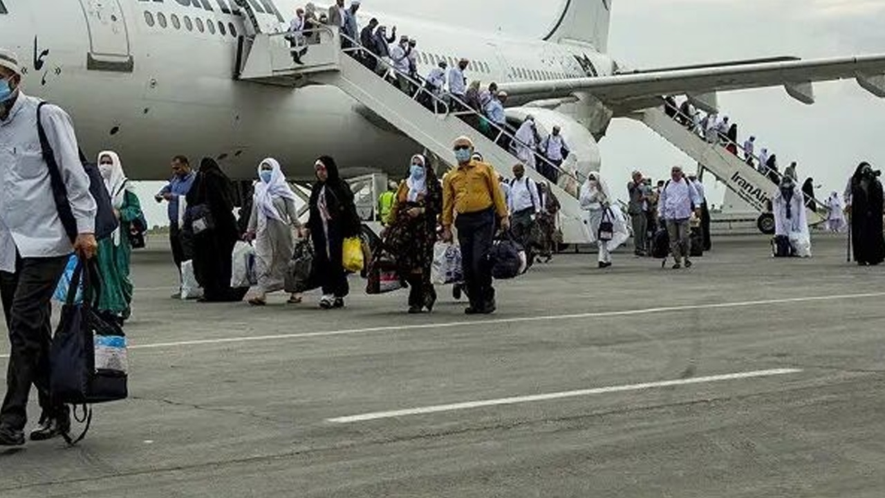 بازگشت تدریجی زائران البرزی از سرزمین وحی آغاز شد