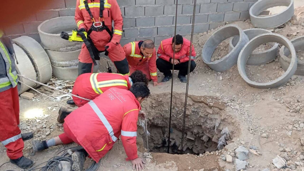 دو نفر در حادثه سقوط به چاه جان خود را از دست دادند
