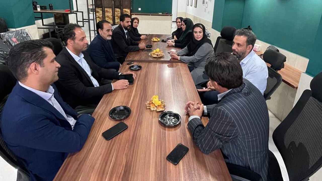 بازدید شهردار و اعضای شورای شهر مشکیندشت ازخانه مطبوعات فردیس